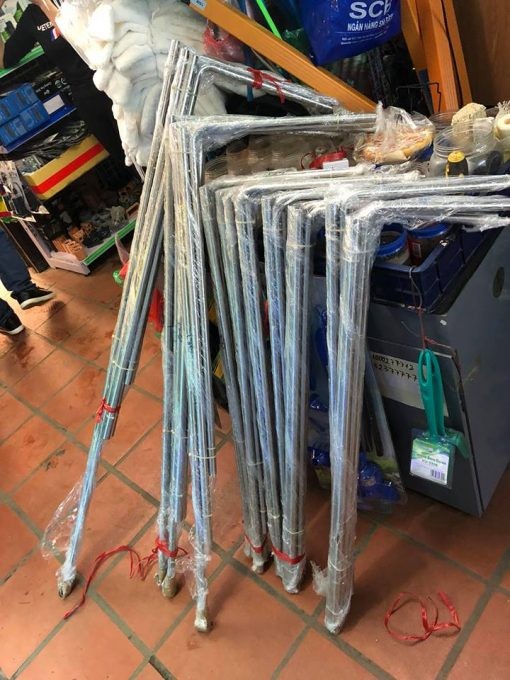 GIÁ TREO ĐÈN INOX DALAB